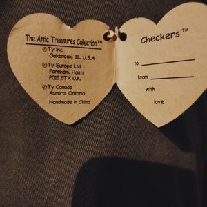 Checkers ty collectable super rare